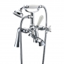 Signature Greenwich Bath Shower Mixer Tap with Shower Kit - Chrome