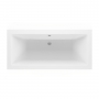 Signature Hermes Supercast Rectangular Double Ended Bath 1700mm x 700mm - 0 Tap Hole