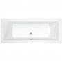Signature Hermes Double Ended Whirlpool Bath 1700mm x 800mm - 6 Jet System
