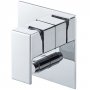 Vema Lys Manual Concealed Shower Valve with Diverter Single Handle - Chrome