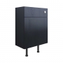 Signature Malmo Back to Wall WC Toilet Unit 500mm Wide - Indigo Ash