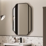 Signature Marco Bathroom Mirror 900mm H x 600mm W - Black