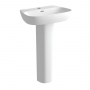 Signature Maya Basin and Full Pedestal 600mm Wide - 1 Tap Hole