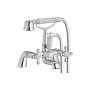 Signature Mayfair Bath Shower Mixer Tap with Shower Kit - Chrome