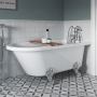 Signature Monarch Traditional Corner Freestanding Bath
