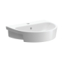 Signature Nazca Semi-Recessed Basin 555mm Wide - 1 Tap Hole