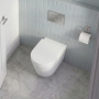 Signature Nazca Rimless Short Projection Wall Hung Toilet (inc Soft Close Seat)