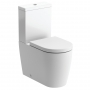 Signature Nazca Close Coupled Toilet with Push Button Cistern - Soft Close Seat