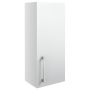 Signature Oslo Wall Hung 1-Door Storage Unit 300mm Wide - White Gloss