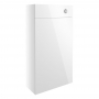 Signature Oslo Slim Back to Wall WC Toilet Unit 500mm Wide - White Gloss