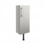 Signature Oslo Floor Standing 1-Door Slim Base Unit 300mm Wide - Light Grey Gloss