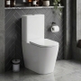 Signature Poseidon Rimless Comfort Height Fully Back to Wall Close Coupled Toilet (inc Soft Close Seat)