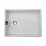 Prima 1.0 Bowl Belfast Kitchen Sink with Waste Kit 595mm L x 455mm W - White