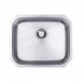 Prima 1.0 Bowl Undermount Kitchen Sink with Waste Kit 530mm L x 450mm W - Stainless Steel