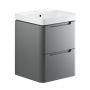 Signature Randers 500mm 2-Drawer Wall Hung Vanity Unit