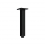 Signature React Square Ceiling Mounted Shower Arm 180mm Length - Matt Black