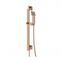 Signature Reflex Square Shower Slide Rail Kit with Single Function Handset - Brushed Bronze