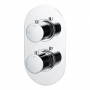 Signature Reform Thermostatic 1 Outlet Concealed Shower Valve Dual Handle - Chrome