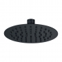 Signature Reflex Round Ultraslim Shower Head 200mm Diameter - Matt Black
