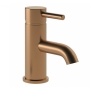 Signature Sail Mono Basin Mixer Tap Single Handle with Waste - Brushed Bronze