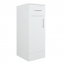 Signature Skyline Storage Unit 1-Drawer and 1-Door 300mm Wide - Gloss White