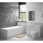 Signature Skyline Complete Bathroom Furniture Suite with Single Ended 1700mm X 700mm Bath