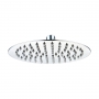 Signature Reflex Round Ultraslim Shower Head 200mm Diameter - Stainless Steel