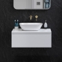Signature Stockholm 600mm 1-Drawer Wall Hung Countertop Vanity Unit