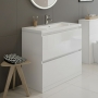 Signature Stockholm 800mm 2-Drawer Floor Standing Vanity Unit