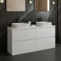 Signature Stockholm 1200mm 4-Drawer Floor Standing Countertop Vanity Unit