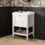 Signature Tribute 650mm 1-Drawer Floor Standing Vanity Unit