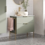 Signature Umea 800mm 2-Drawer Wall Hung Countertop Vanity Unit