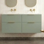 Signature Umea 1200mm 4-Drawer Wall Hung Vanity Unit with Basin