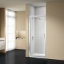 Merlyn Vivid Sublime In-Fold Shower Door 760mm Wide - 8mm Glass