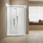Merlyn Vivid Sublime 1-Door Offset Quadrant Shower Enclosure - 8mm Glass