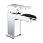 Signature Victoria Mono Basin Mixer Tap Single Handle with Waste - Chrome