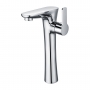 Signature Zest Tall Mono Basin Mixer Tap Single Side Lever Handle - Chrome