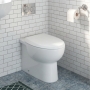 Signature Zeus Back to Wall Toilet (inc Soft Close Seat)
