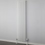 S4H Chaucer Single Vertical Radiator 1820mm H x 300mm W - White