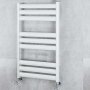 S4H Tallis Straight Heated Ladder Towel Rail 780mm H x 600mm W - White
