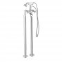 Delphi Henbury KC Freestanding Bath Shower Mixer Tap with Shower Kit - Chrome