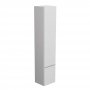 Delphi Linea Wall Hung 2-Door Tall Unit 350mm Wide - Gloss White
