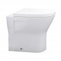 Delphi Marbella Comfort Height Back To Wall Toilet - Soft Close Seat