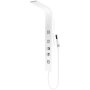 Delphi Spinnaker Thermostatic Shower Tower Wall Mounted - White