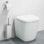 Delphi Venice Back To Wall Toilet 525mm Projection - Soft Close Seat