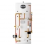 Telford Tempest Unvented Indirect Pre-Plumbed Heat Pump Water Cylinder 200 Litre c/w 50 Litre Buffer