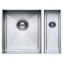 The 1810 Company Axixuno 355/150U 2.0 Bowl Stainless Steel Undermount Kitchen Sink 545mm x 420mm