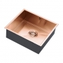 The 1810 Company Axixuno 450U 1.0 Bowl Quartz Undermount Kitchen Sink - Copper