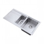The 1810 Company Bordouno 150i 1.5 Bowl Kitchen Sink - Right Handed