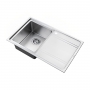 The 1810 Company Bordouno 800i 1 Bowl Kitchen Sink - Left Handed